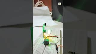 IR Obstacle Sensor Alarm 🚨 |Automatic Object Detection Circuit |Electronics Project#shorts #irsensor