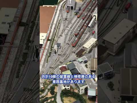 1800×600mm Nゲージ鉄道模型固定レイアウトジオラマ紹介！N scale model railroad layout