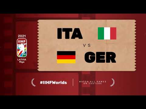 Highlights | GERMANY vs ITALY | #IIHFWorlds 2021