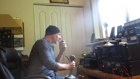 Skip talking on CB radio AM  & Indiana is listening