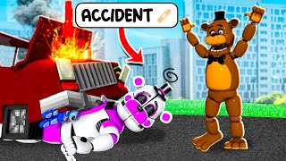 Funtime Freddy GOT INTO a CAR ACCIDENT in VRCHAT