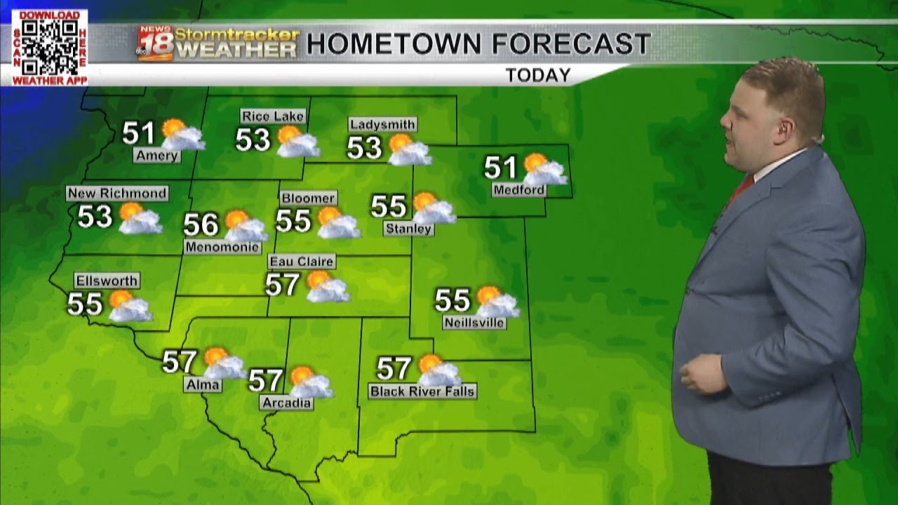 One more nice day ahead before precipitation returns for some of us ...