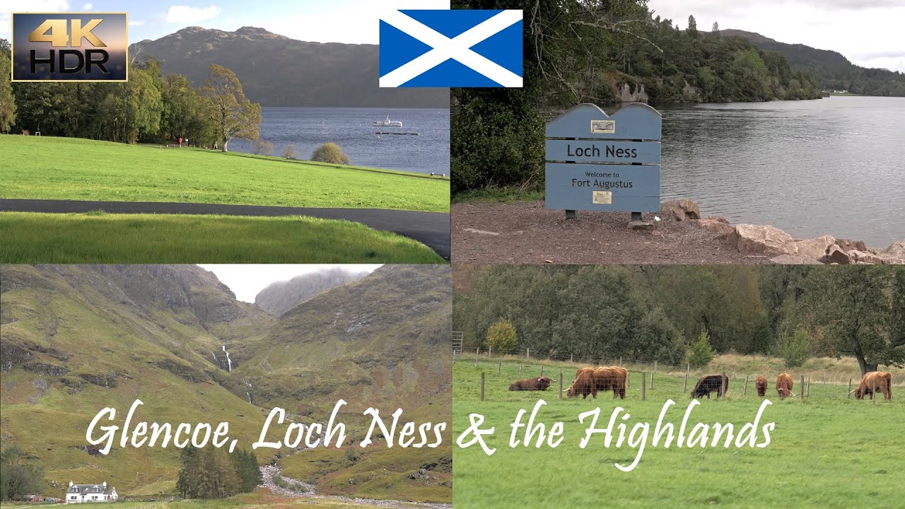 Timer Buh Loch Ness, Glencoe & the Highlands Daytrip with Timberbush Tours 4K HDR ...