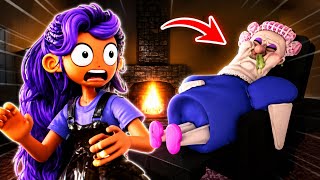 GRUMPY GRAN! | SCARY OBBY! | LILY LOVEBRAIDS PLAYS OBBY! | ROBLOX SCARYOBBY! 😨