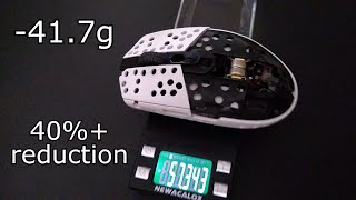 g305 weight reduction / battery mod (57g)