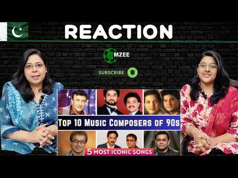 Pakistanis React to Top 10 Music Directors of 90's - 5 Iconic Songs By Each Composer!