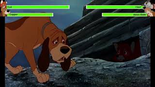 The Fox and the Hound Chief Chase Tod with healthbars
