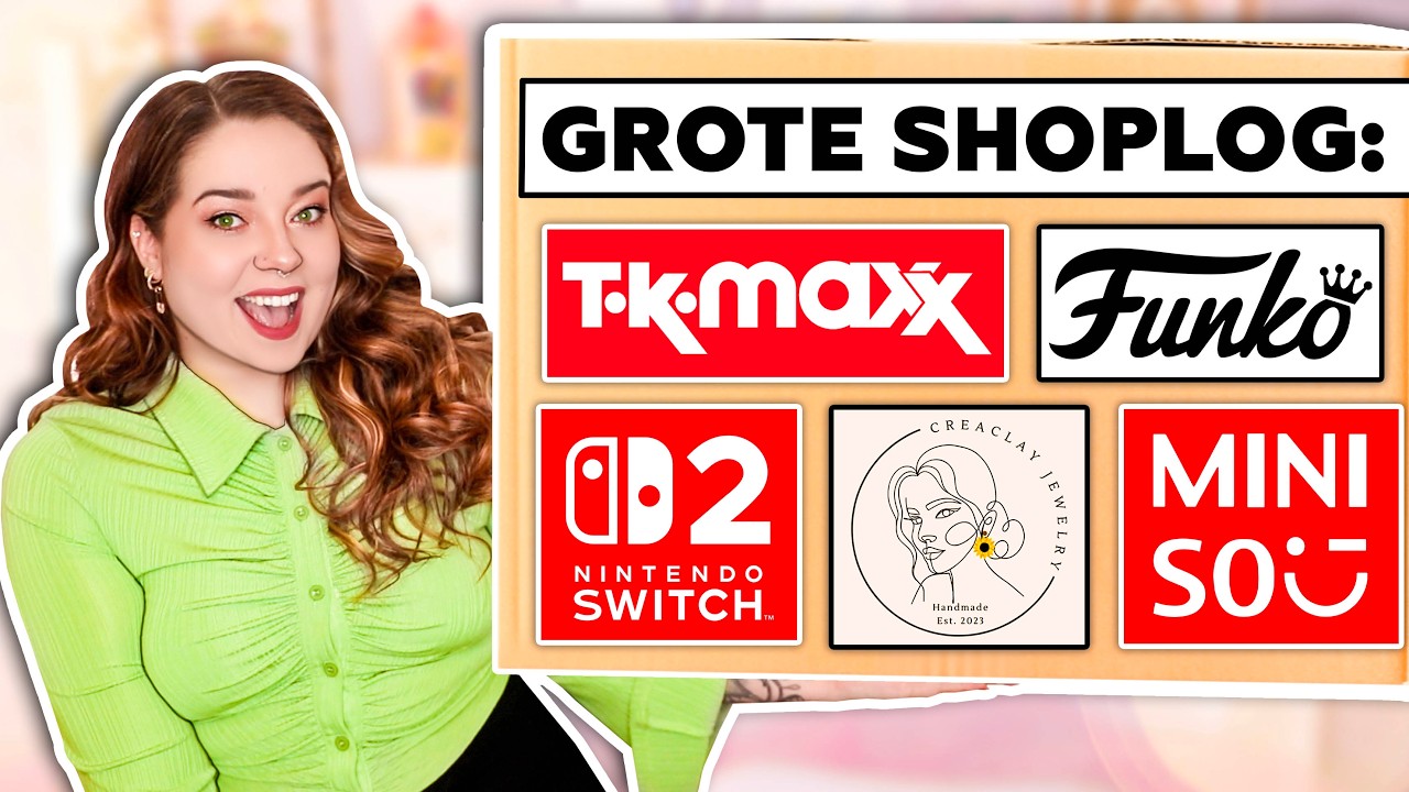 GROTE SHOPLOG: TK MAXX, MINISO, FUNKO EN NOG VEEL MEER !! 🛍️✨