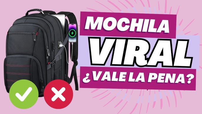 Poniendo a prueba la ⚡️MOCHILA VIRAL⚡️ de ! 🔗 Link: azulmistico