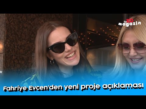 Fahriye Evcen'den yeni proje açıklaması