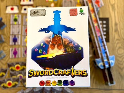 SwordCrafters - Unboxing & Setup - Little Rocket Games - Gioco da tavolo