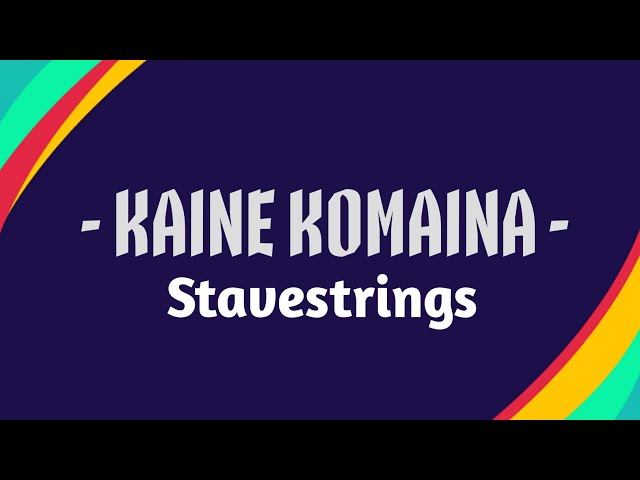 Stavetrings Kaine Komai Na Song Lyrics The Christ Lyrics TV 2022 New  Gosple Song 2022 Worship class=