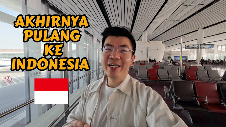 MUDIK KE INDONESIA SETELAH 4 TAHUN