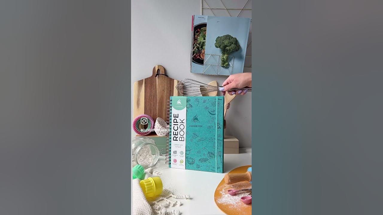 Clever Fox Recipe Book now comes in a large and spiral-bound