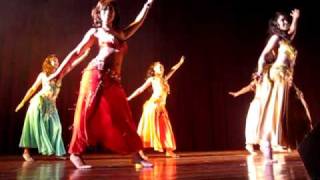 My first stage performance belly dance -song Khalid Mahmood