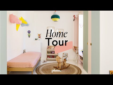 Vidéo: Design d'intérieur ludique et éléments d'origine rénovés dans un appartement lumineux