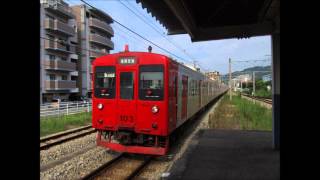 ［添乗音］　642C　モハ103－1502　波多江ー今宿