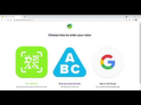 ClassDojo log in - prijava učenika u učionicu - tutorial za roditelje i učenike