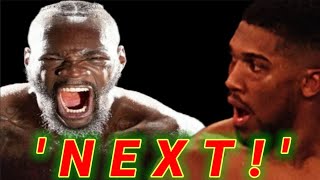 DEONTAY WILDER (AGAIN) CALLS OUT ANTHONY JOSHUA BEFORE HIS SHOWDOWN WITH ZHILEI ZHANG 🤔❗