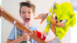 Do Not CATCH Haunted Super Sonic in Real Life at My PB and J House!