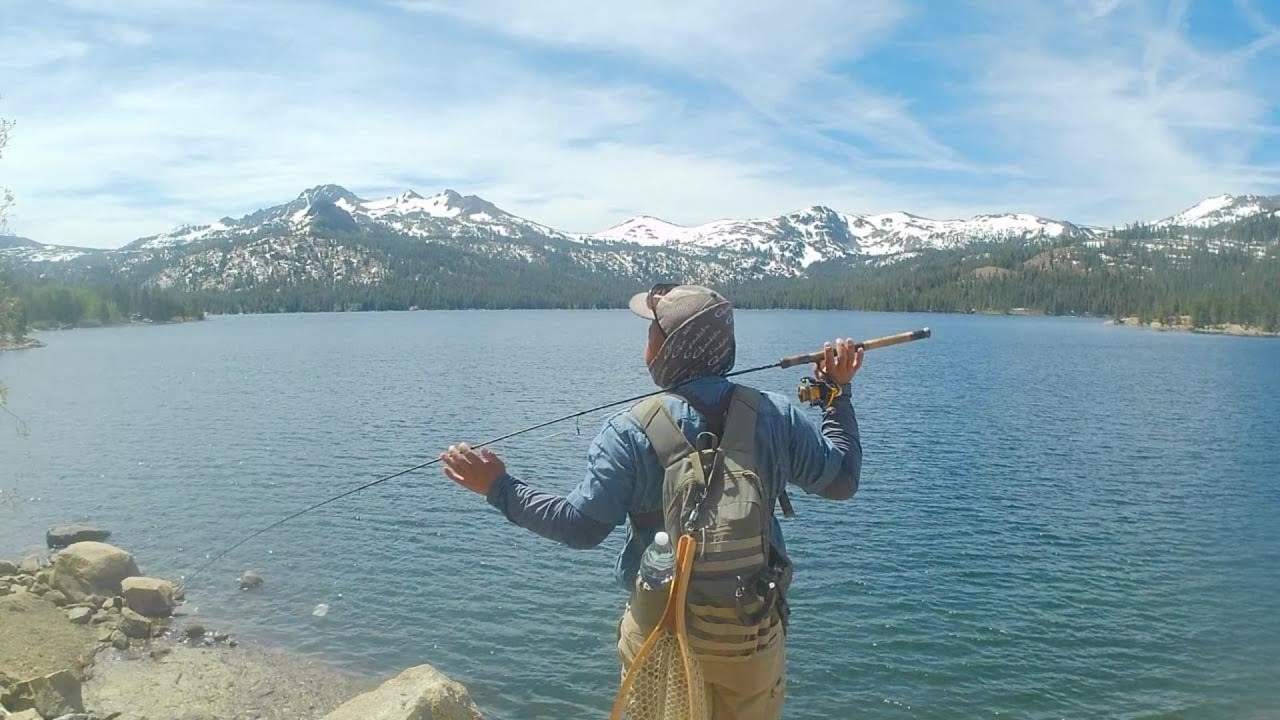 Chasing High Sierras Rainbow Trout of Caples Lake