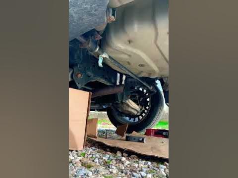2016 Ford Fusion 2.0 ecoboost muffler delete - YouTube