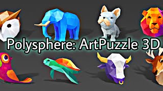 🦣Make Your Cool Animal🦒(Polysphere:🐄ArtPuzzle 3D) 🐢 screenshot 3