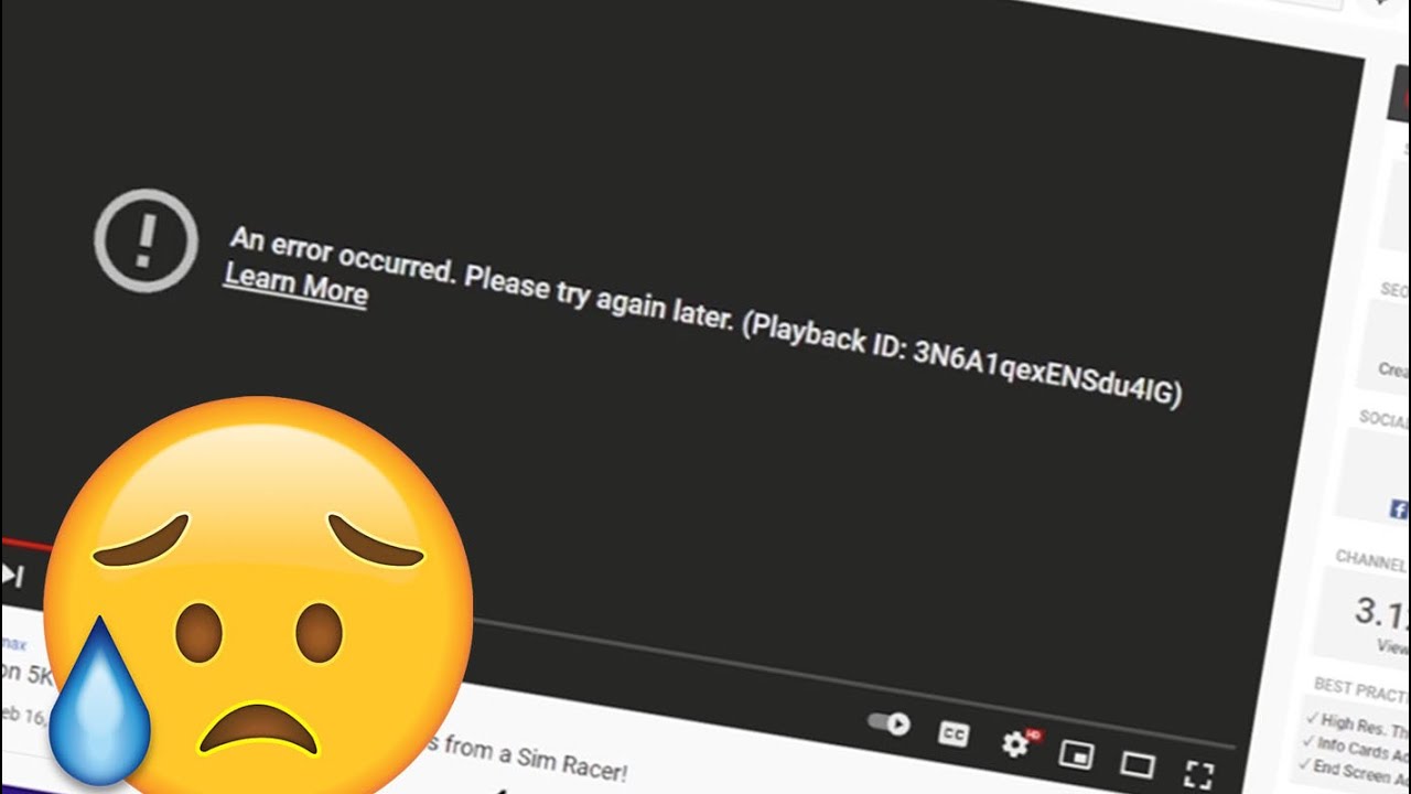 CAN T PLAY VIDEOS ON YOUR OWN YouTube CHANNEL HOW TO FIX IT YouTube