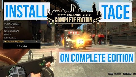How to install The Actual Complete Edition Mod for GTA IV The Complete Edition (Steam version)