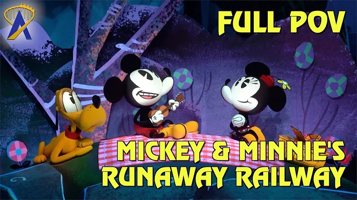 FULL POV - Mickey & Minnie's Runaway Railway at Di...