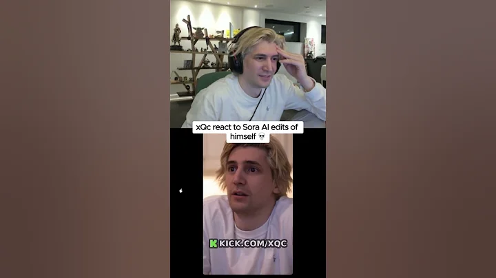 xQc react to Open AI Sora edits of himself 💀
