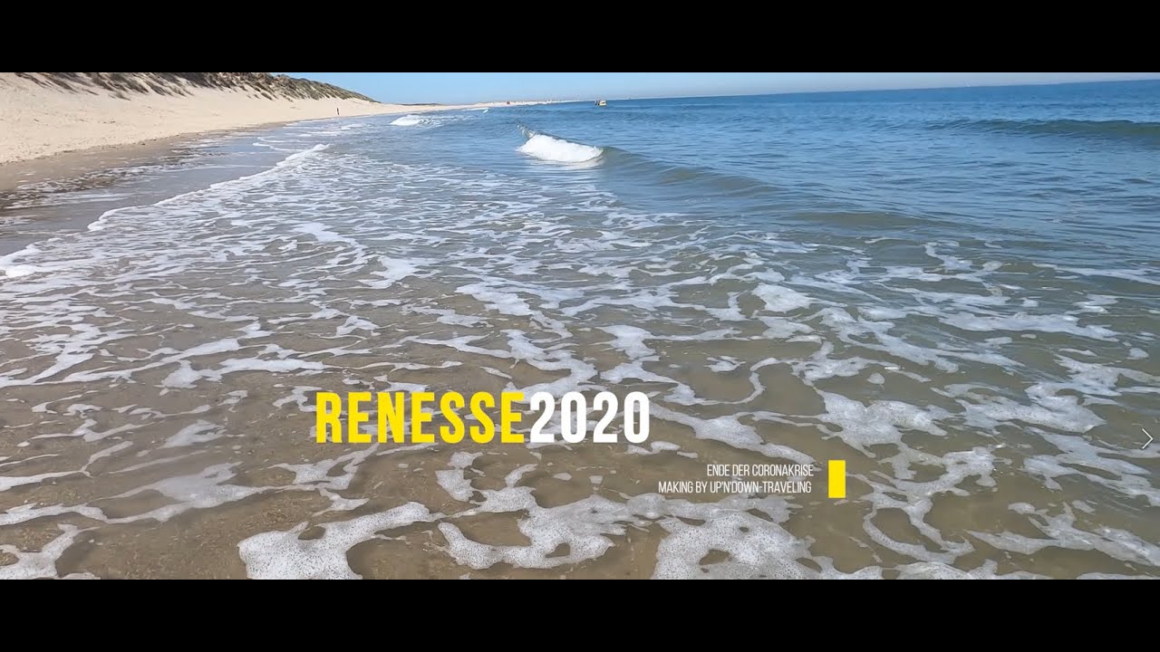 Renesse Kurzurlaub-Traumstrände & super Radwege ! Najpiekniejsze plażę w Holandii - DJI MAVIC AIR 2