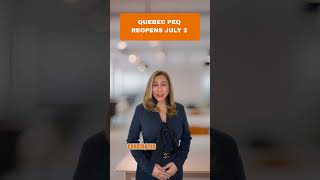 Quebec PEQ Program Reopens on July 2 @EivyJoyQuito