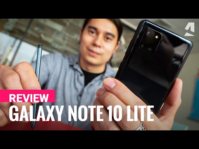 Samsung Galaxy Note10 Lite Smartphone Review - Cheaper version of