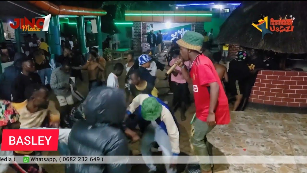 BASLEY KWENYE UZINDUZI WA EP YA JAY COMBAT MTONI BAR HII NI MIDUNDO YA USWAZI