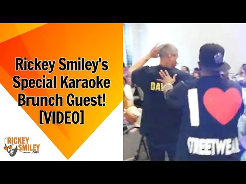 Rickey Smiley's Special Karaoke Brunch Guest!