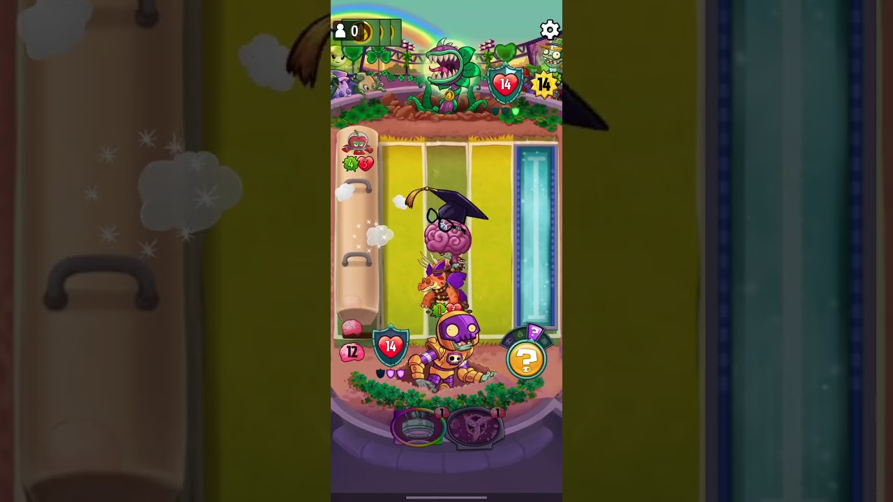 Beating the Twisted Rules level in PVZ heroes (2026)