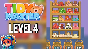 Tidy Master Puzzle Game – Level 4 Walkthrough Solutions | iOS / Android Gameplay