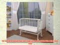 Waldin baby beistellbett mit matratze natur oder wei lackiert