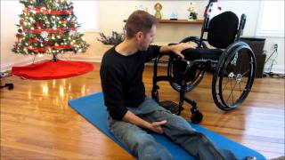 Paraplegic Floor Transfer