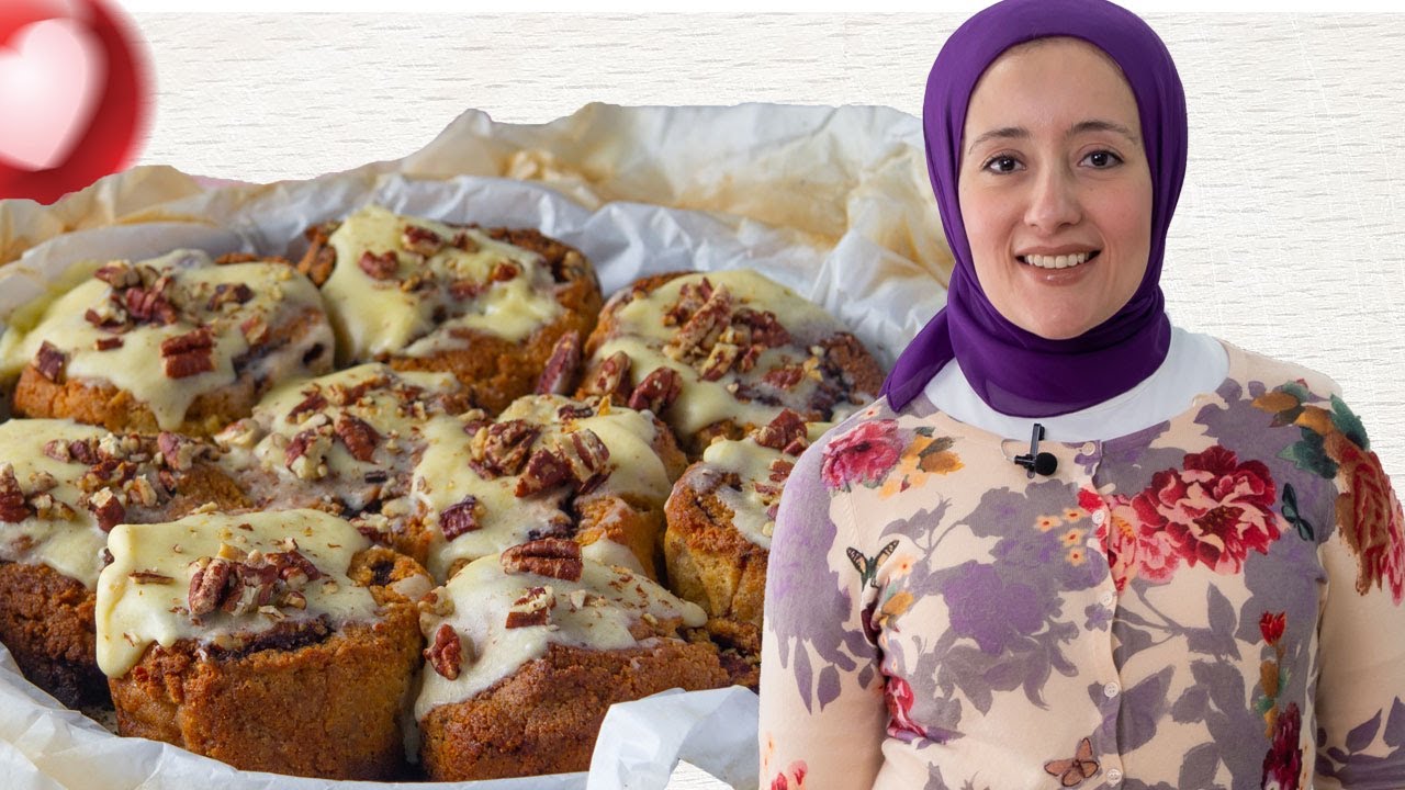 طريقة عمل السينابون على طريقة الكيتو مع الشيف زينب عرفة