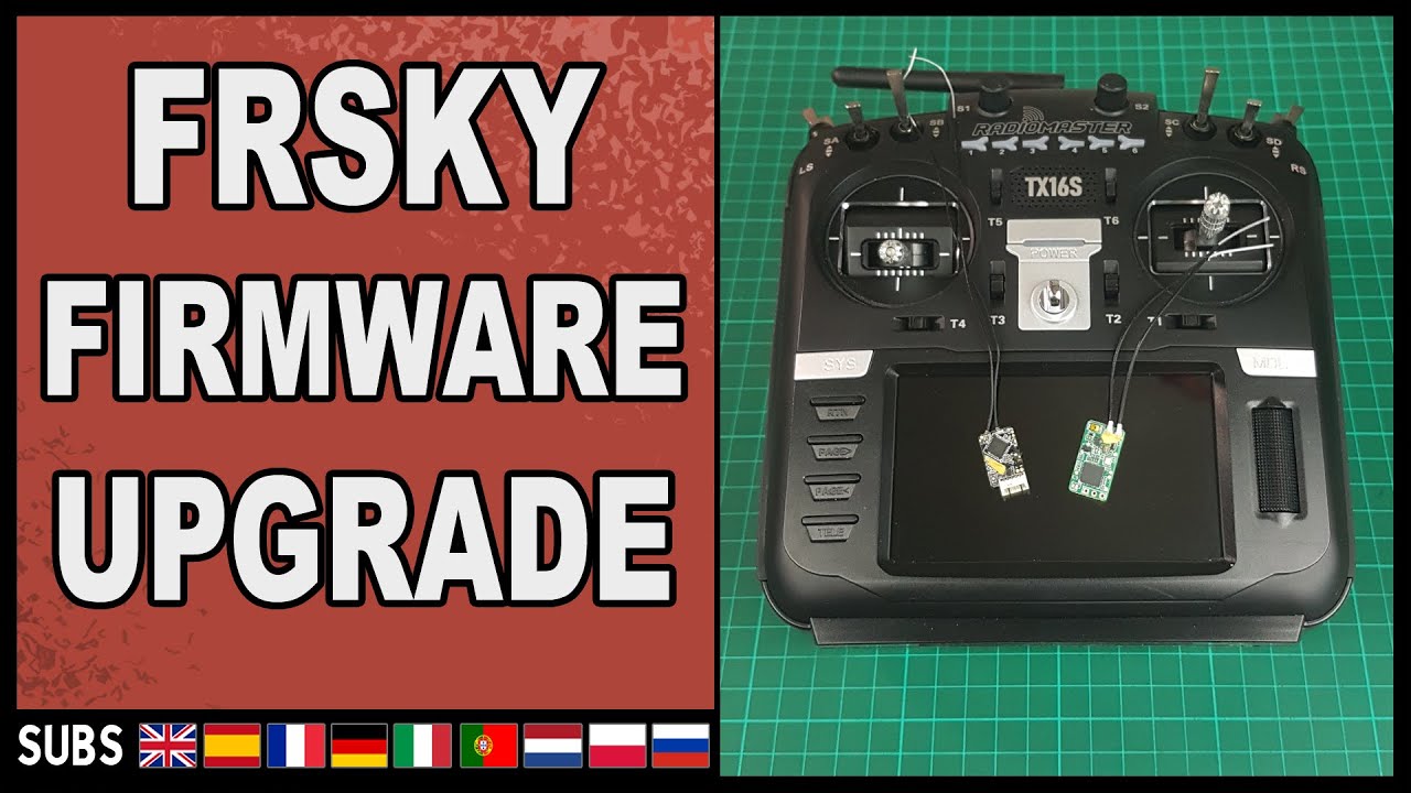 Come aggiornare il FIRMWARE delle riceventi FRSKY con radio MULTIPROTOCOLLO