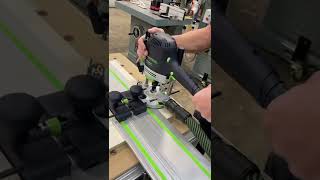 Festool's OF 1400 Router with @dustylumberco