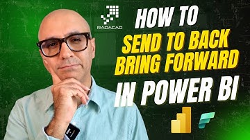 Send to Back or Bring Forward in Power BI