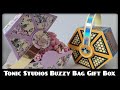 Buzzy bag gift box  tonic studios  tutorial
