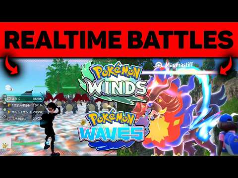 THE NEW BATTLE SYSTEM in Pokémon Winds & Waves!