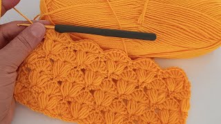 only 4 rows and easy crochet! Beginners can easily do this stitch.