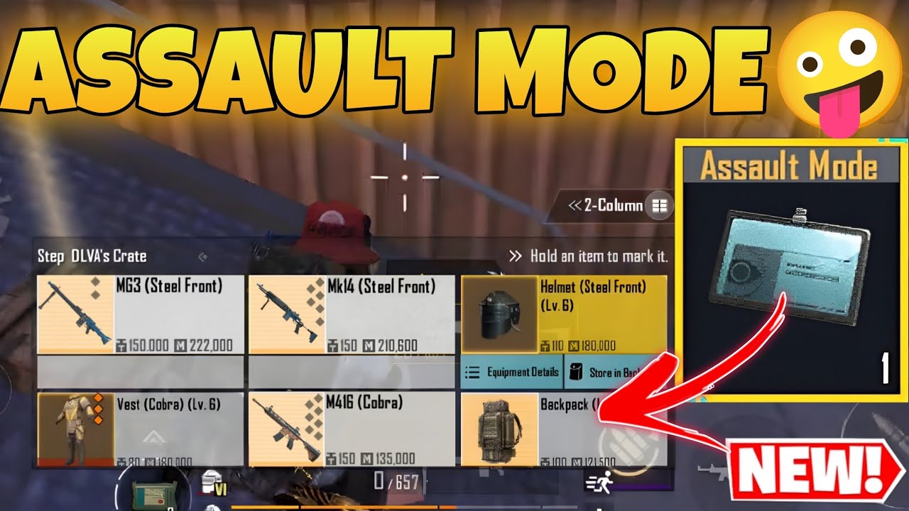 YELLOW CRATE IN ASSAULT MODE 🥵 PUBG METRO ROYALE CHAPTER 29