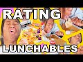 BACK TO SCHOOL LUNCHABLES REVIEW MUKBANG