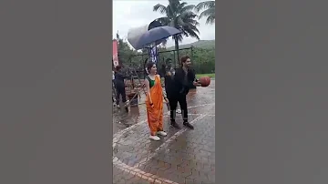 Ghum Hai Kisikey Pyaar Meiin BTS Of Ishaan And Savi From The Sets Ytshorts Bts 